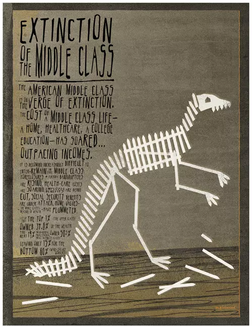 Extinction of the Middle Class, Michael Glenwood Gibbs