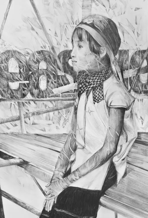 Untitled 8 (Andrew Hem drawing/book), 