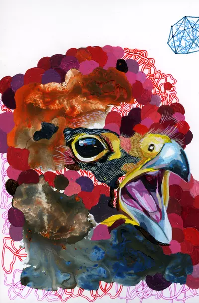 Endangered Bird #78, Juan Travieso