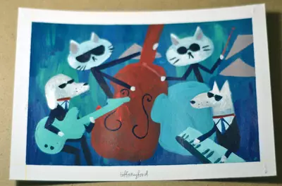 Cool Cats and Hot Dogs, Tiffany Ford