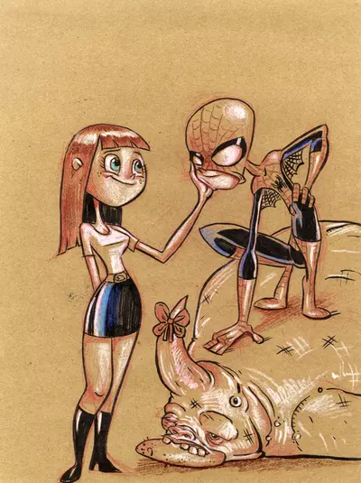 Spidery and MJ , Jeff Victor