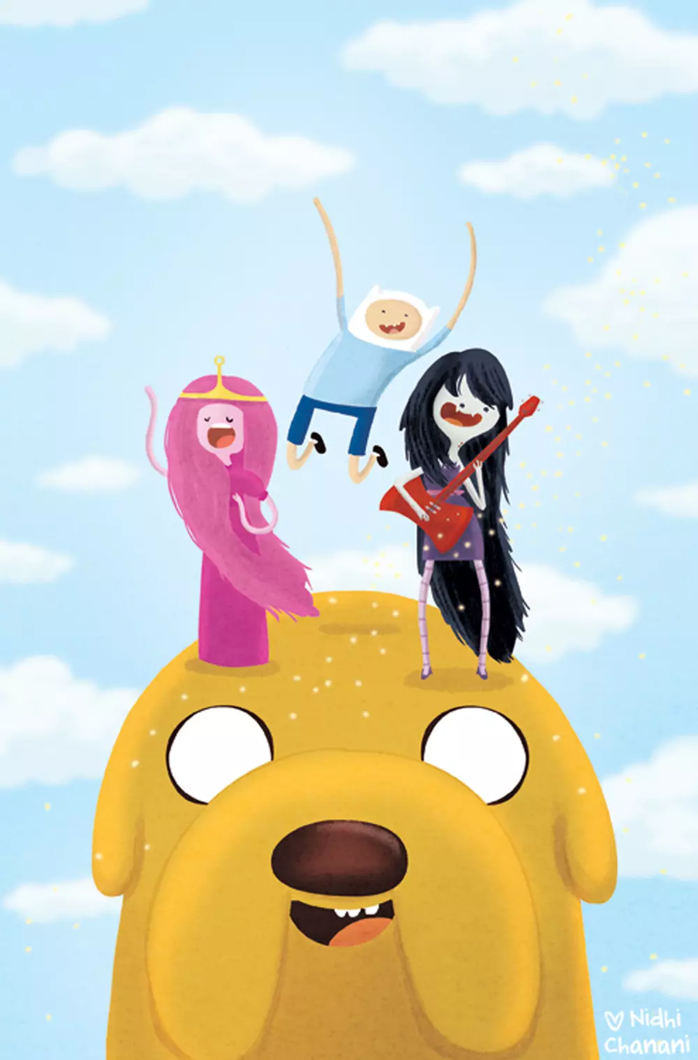 Adventure Time #15 print, Nidhi Chanani