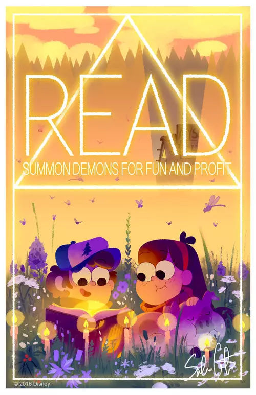 A Normal Poster Encouraging Children to Read, Sabrina Cotugno