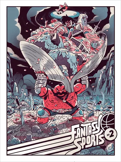 Fantasy Sports 2 Poster, Sam Bosma