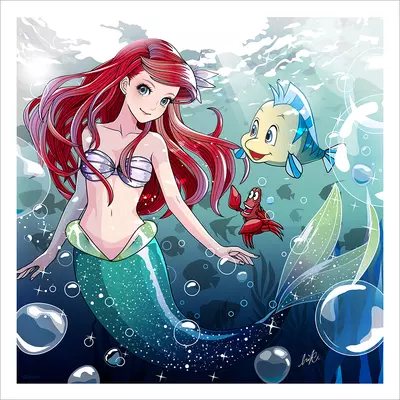 Under The Sea (print) Limited Edition of 50, Eri Kamijo