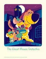 Cyclops Print Works #57: The Great Mouse Detective - Dave Perillo (print) Limited Edition of 95