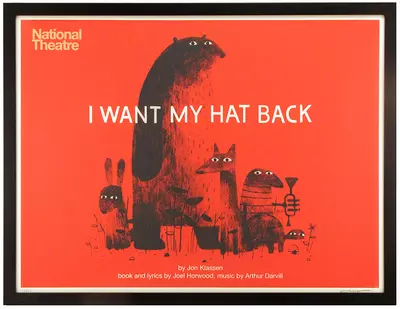 I Want My Hat Back (National Theater) FRAMED, Jon Klassen