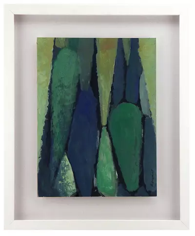Green Abstract, Lou Romano