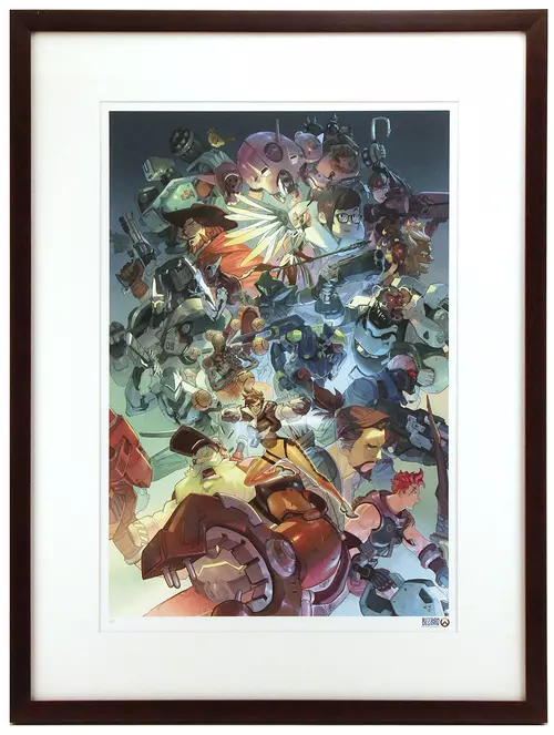 "Ultimate" by Nesskain Printer's Proof (FRAMED), Blizzard  Entertainment