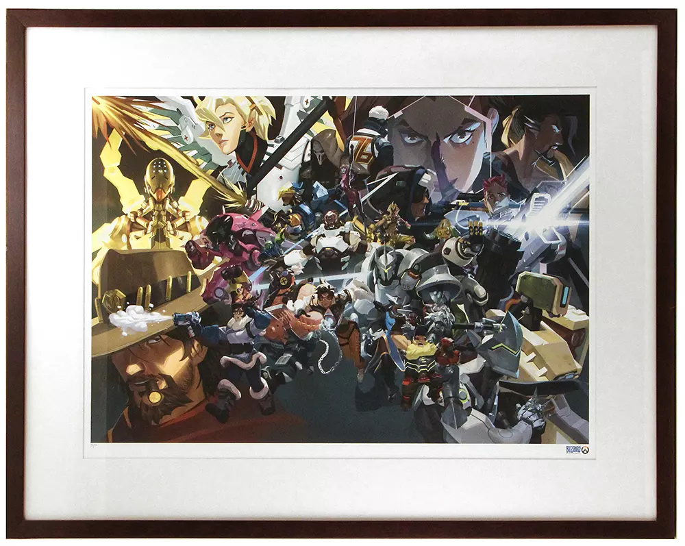 "One Year Anniversary" by Nesskain Printer's Proof (FRAMED), Blizzard  Entertainment