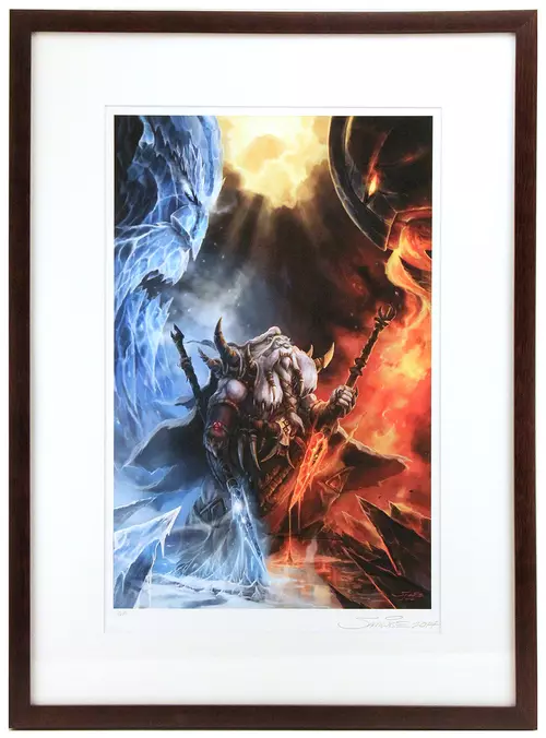 "The Last Winter Cover" Artist Proof (FRAMED), Samwise Didier