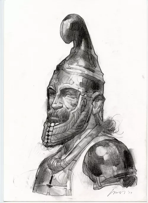 Thracian Warrior, Eliza Ivanova