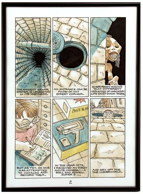 The Kid with a Movie Camera PAGE 2, Rick Geary