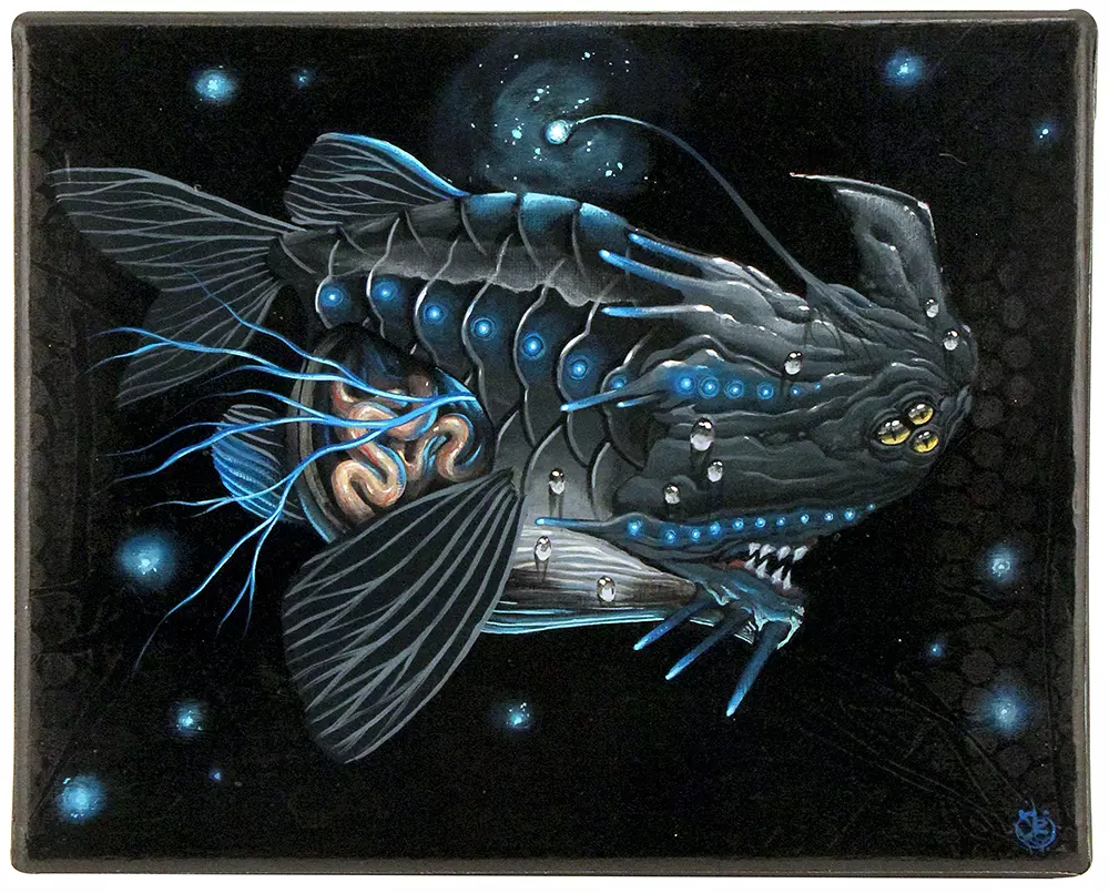 Fig 21: Lantern Kaiju Fish, Veks Van Hillik