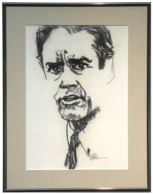 Portrait of Actor Henry Fonda, Bob Peak