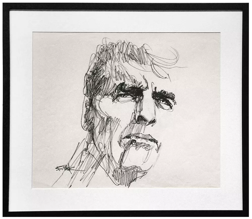 Portrait of Actor Burt Lancaster , Bob Peak