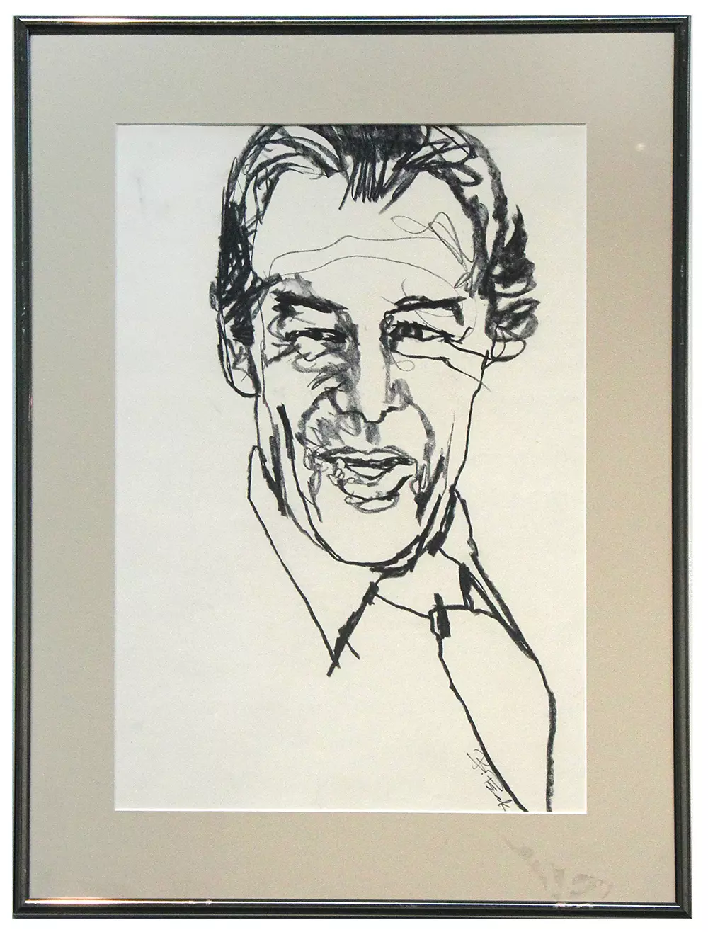 Portrait of Rex Harrison for My Fair Lady , Bob Peak