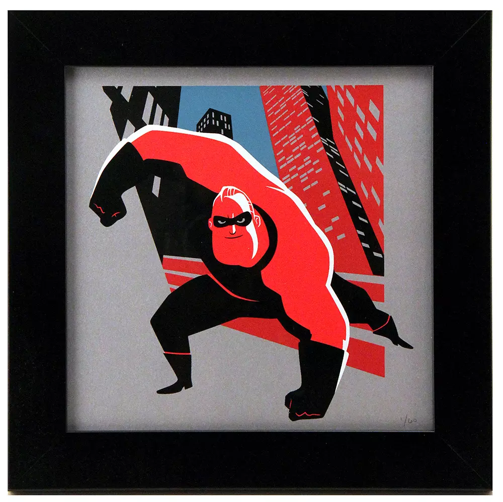 Cyclops Print Works Print #86: By Rich Tuzon (FRAMED #1), Incredibles 2