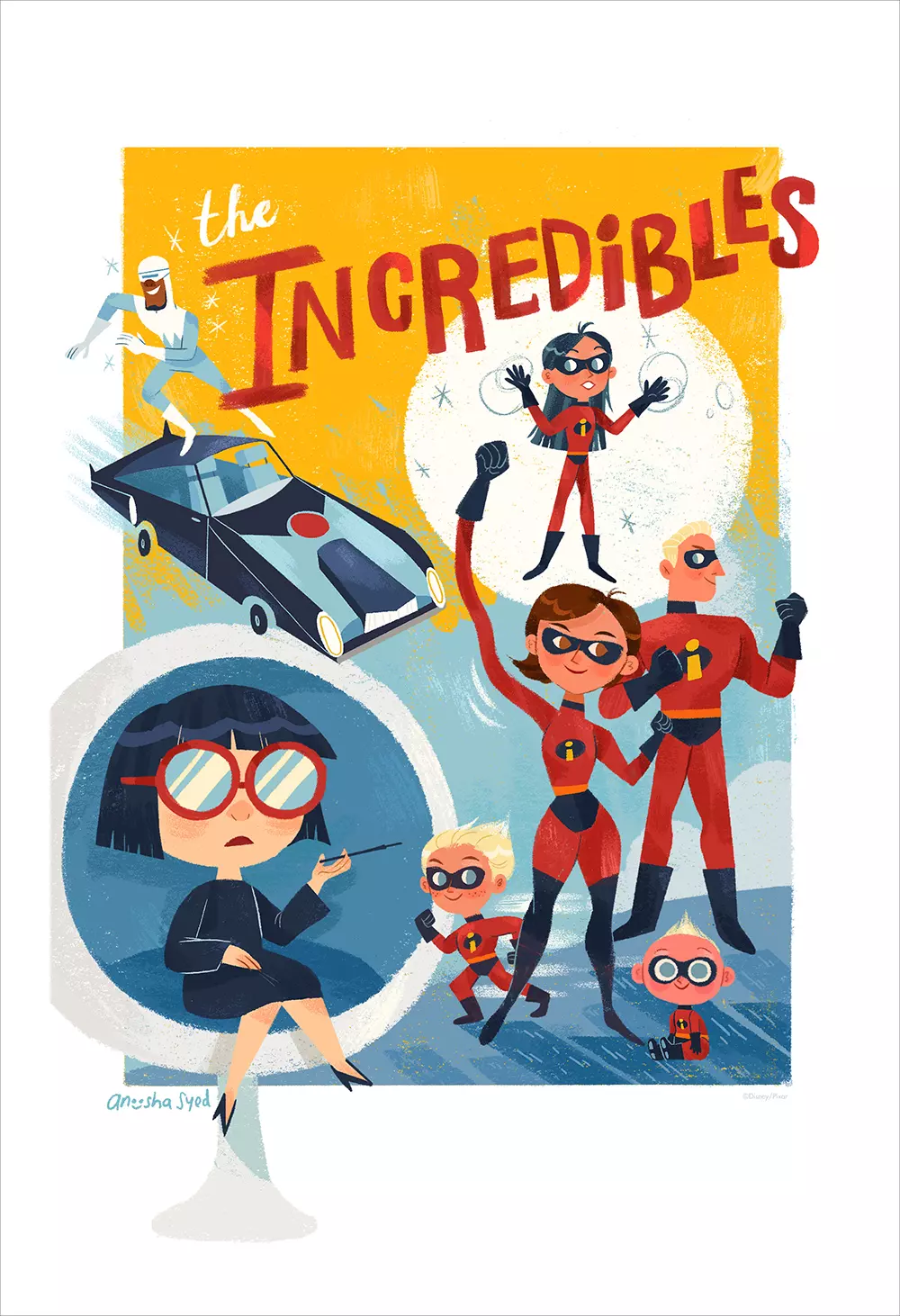 The Incredibles [PRINT], Anoosha Syed