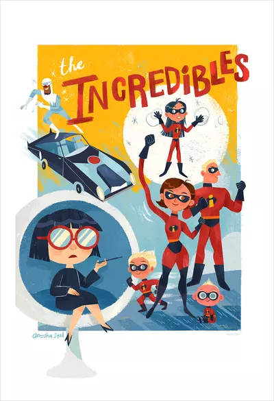 The Incredibles (print), Anoosha Syed