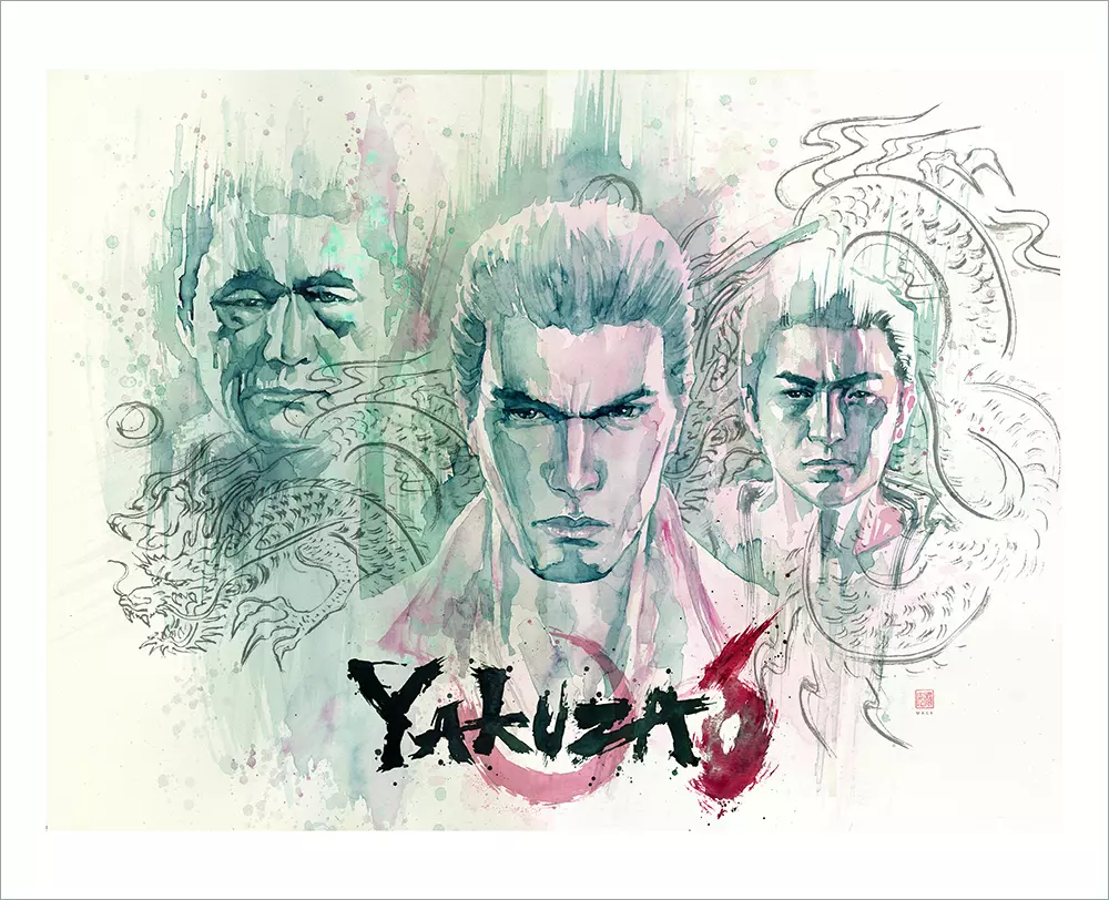 "Yakuza 6" by David Mack PRINT, David Mack