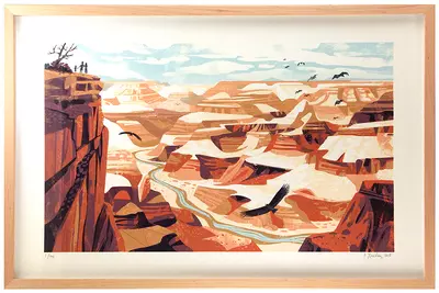 Grand Canyon Framed 1st Edition, Chris Turnham