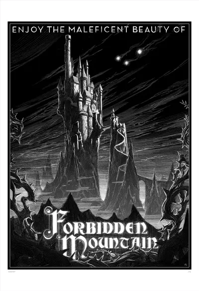 Forbidden Mountain  (print), Nico Delort