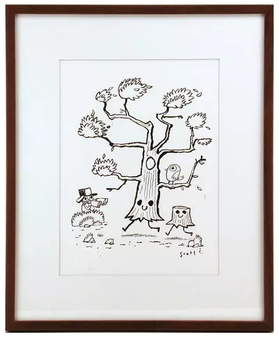 Adventures In Drawing (Happy Tree), scott c