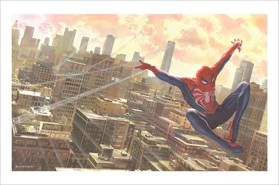 Marvel's Spider-Man: Alex Ross (print), Insomniac Games
