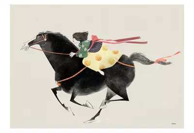 Mulan and Kahn (print), Keiko Murayama