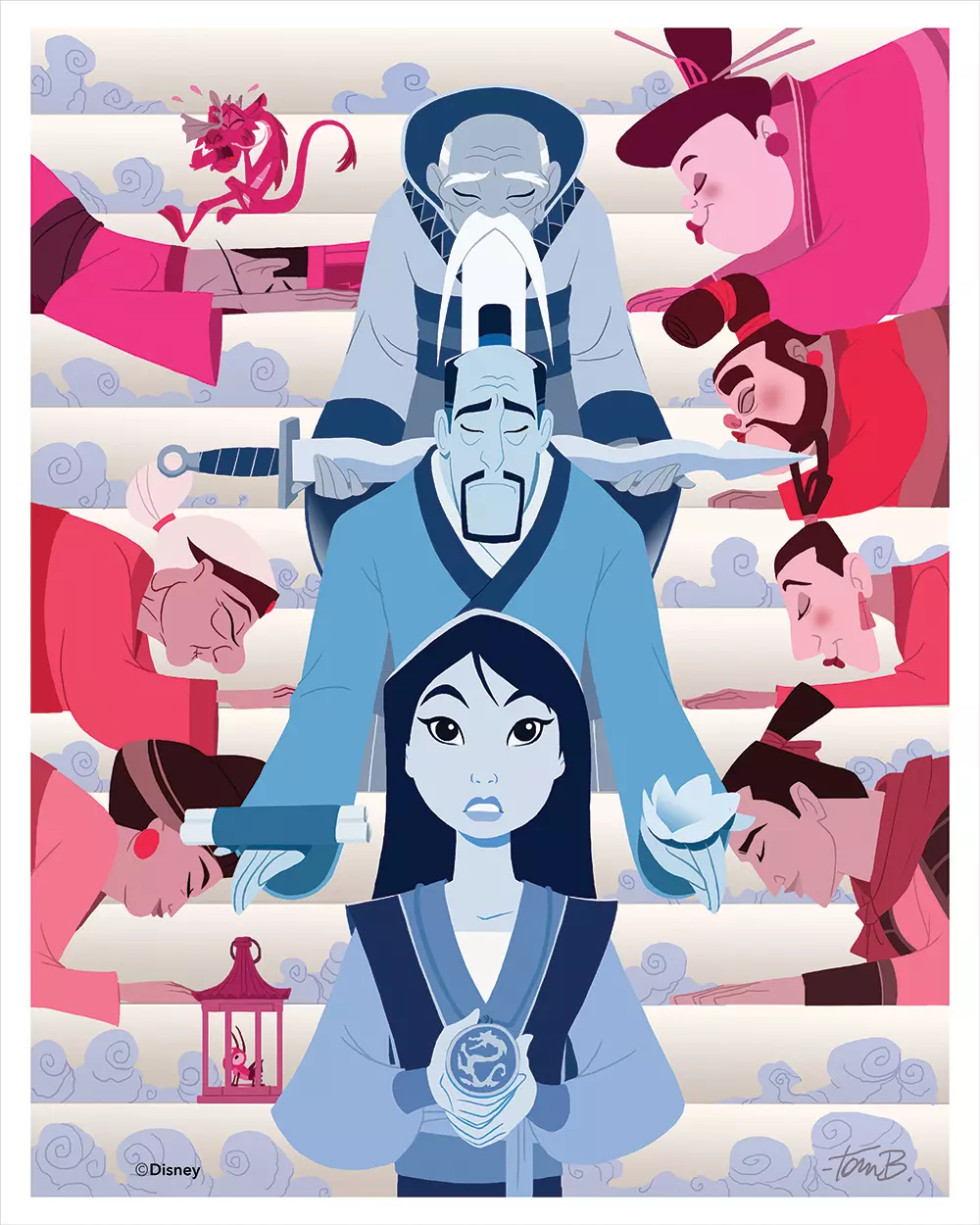 Mulan Anniversary Poster (print), Tom Bancroft
