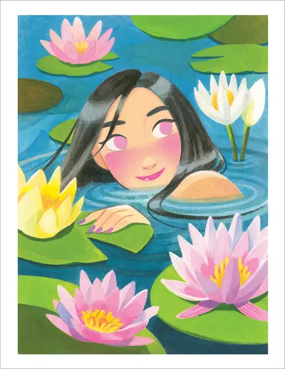 Water Lily (print), Sunmee Joh