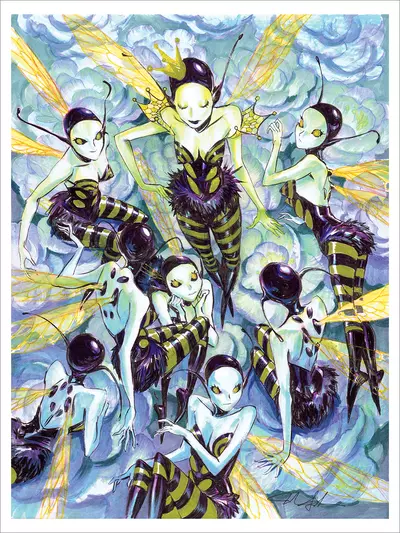 Queen Bee (print), Mindy Lee