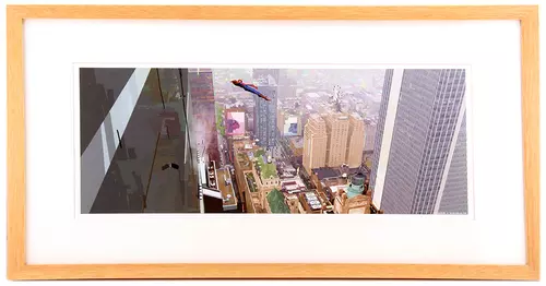 Manhattan (over the city) [Framed], Craig Mullins
