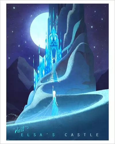 Elsa's Castle (print), Fiona Hsieh