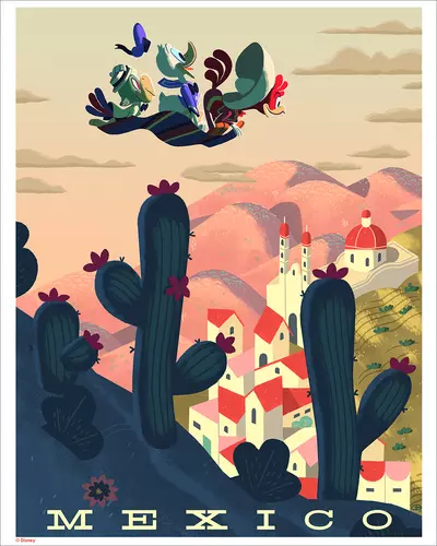 Mexico (print), Glen Brogan