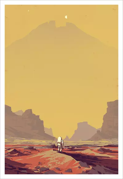 Mars (print), Mike McCain