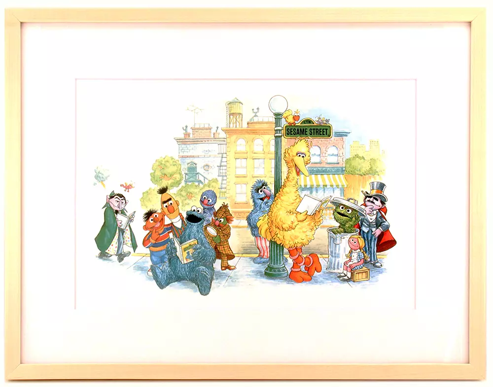 You're Never too Old for Story Time- Love the Fur You're In (Framed Print), Joe Mathieu