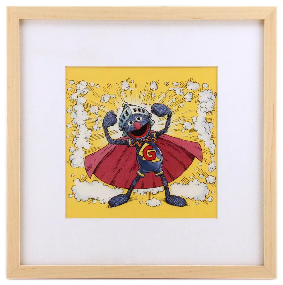Be Someone's Super Grover - Love the Fur You're In (Framed Print), Joe Mathieu