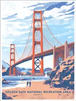 Golden Gate National Park (The Fifty-Nine Parks Print Series)