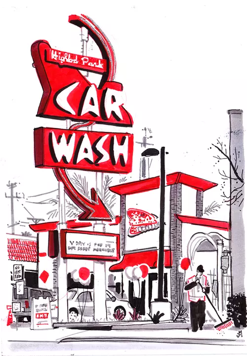 Highland Park Car Wash, Joey Mason