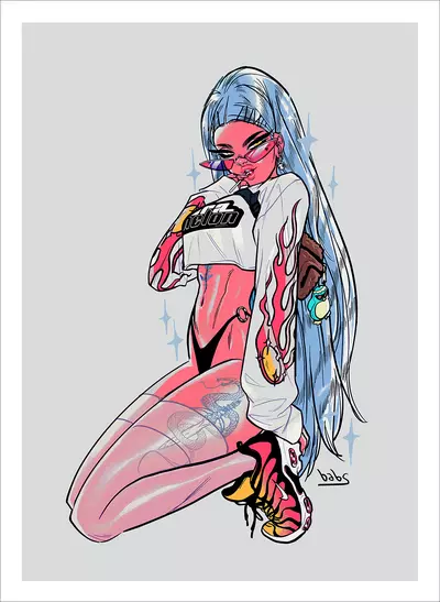 UltraMelon: Naomi (print), Babs Tarr