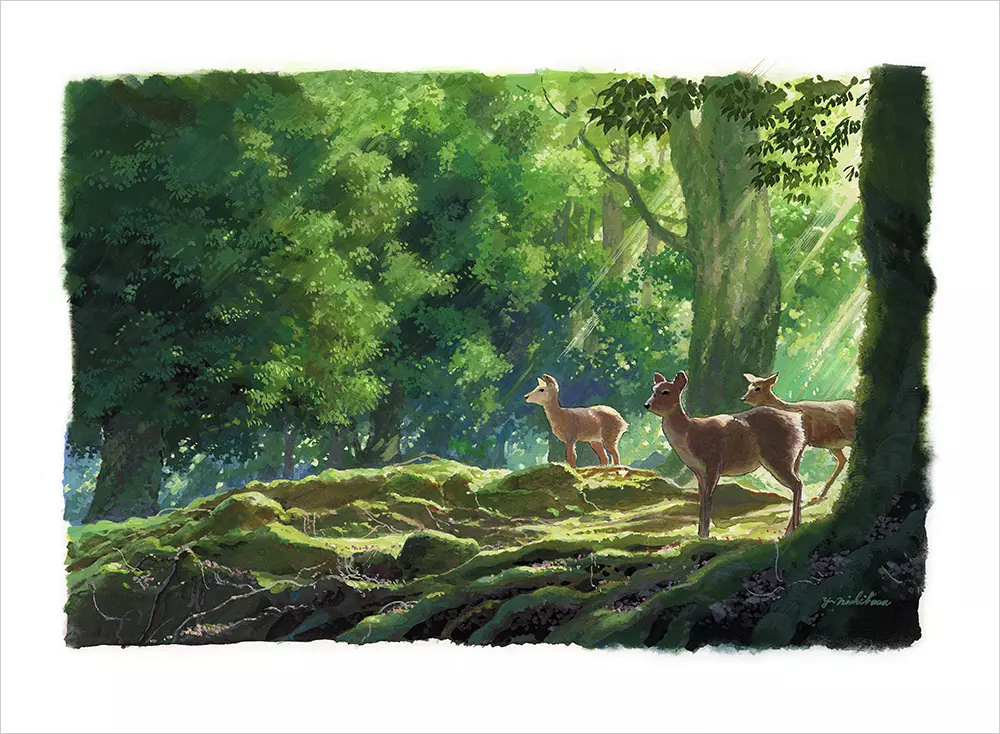 Spirit Forest 2 (print), Yoichi Nishikawa