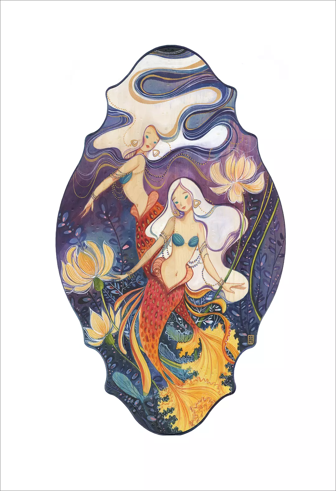 Mermaid's Dance (print), Alina Chau