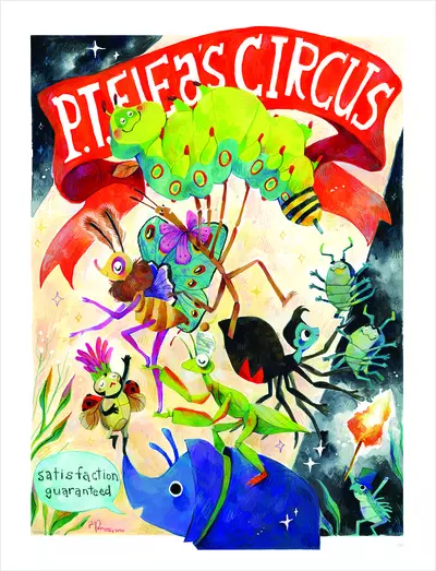 P.T. Flea's Circus (print), Zoe Persico
