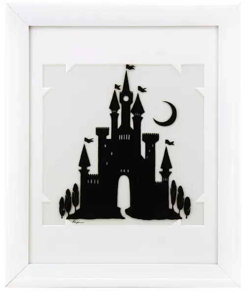 Fairytale Silhouette - Castle in Moonlight, Sara Kipin