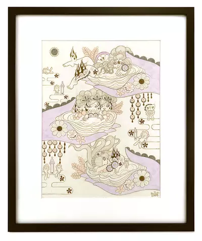 Oyster (Drawing), Junko Mizuno
