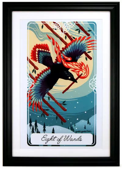 Eight of Wands, Yoshi Yoshitani