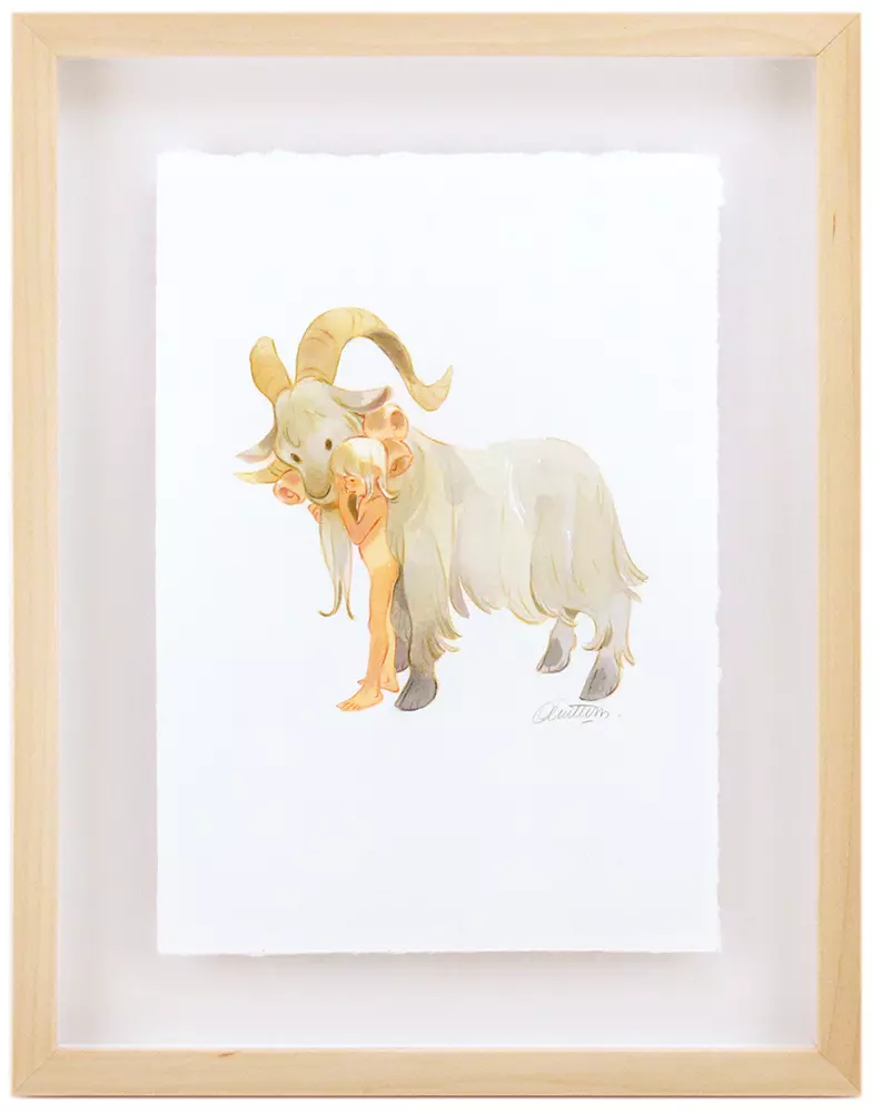 Billy goat, Annette Marnat
