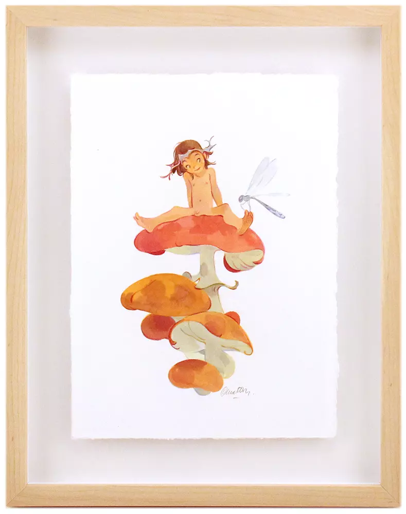 Mushrooms, Annette Marnat